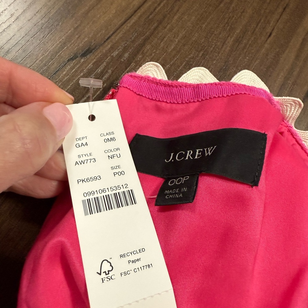 J. Crew Pink Sheath Mini Dress for Cocktail - Picture 4 of 4